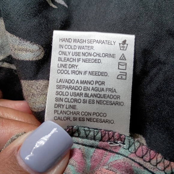 Patrons of Peace Tropical Maxi Skirt + Wild Fable Cropped Tank Set – NWT – XS/XX - Picture 13 of 13